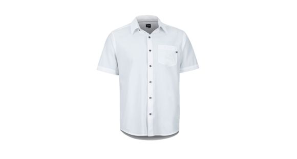 Marmot Aerobora Short Sleeve - Men's, White, Extra Large, 42100-080-XL
