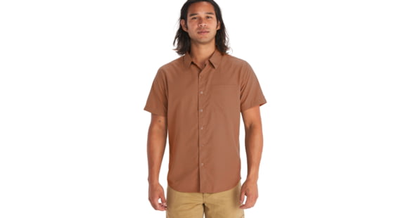 Marmot Aerobora Short Sleeve Top - Men's, Sunburn, Large, M14116-20497-L