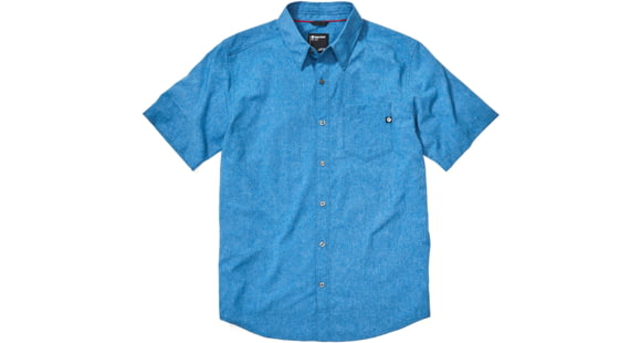 Marmot Aerobora Short Sleeve Top - Mens, Varsity Blue, Medium, 42100-3488-M
