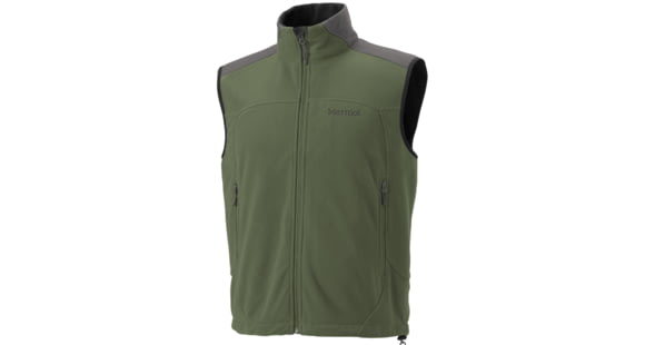 Marmot Afterburner Vest - Men's-Fatigue/Slate Grey-Medium, 785562120310