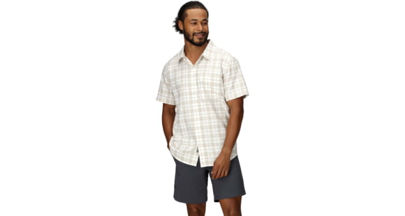 Marmot AirExchange Novelty SS Shirt - Men's, Pearl, L, M16475-24380L