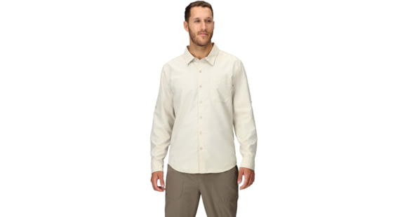 Marmot AirExchange SolarShield LS Shirt - Men's, Birch Bark, L, M16113-24379L