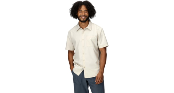 Marmot AirExchange SolarShield SS Shirt - Men's, Birch Bark, M, M16114-24379M