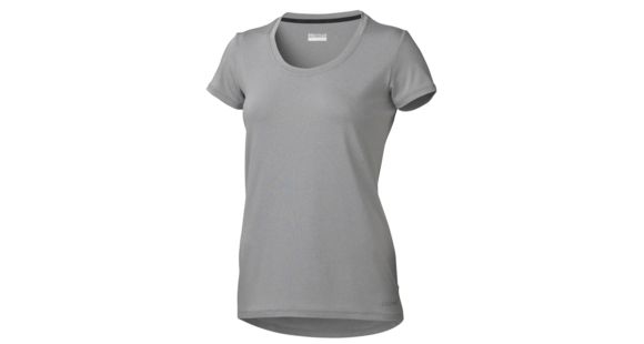 Marmot All Aorund Tee - Women's-Steel Heather-Medium, 55860-STEEL HEATHER-M
