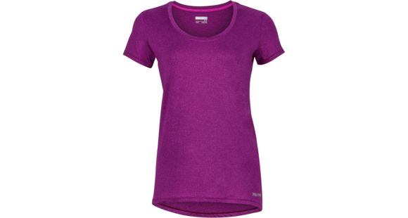 Marmot All Around Tee - Women's-Deep Plum-Large