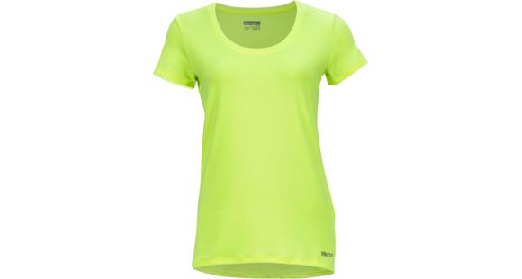 Marmot All Around Tee - Women's-Hyper Yellow-Medium