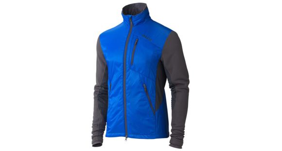 Marmot Alpha Pro Jacket - Men's-Peak Blue/Slate Grey-Small