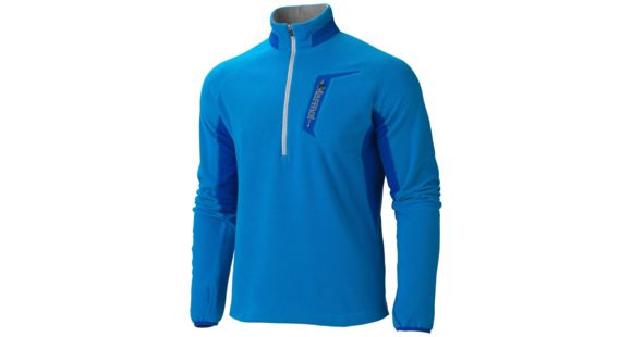 Marmot Alpinist Half Zip - Men's-Cobalt Blue/Dark Azure-Small