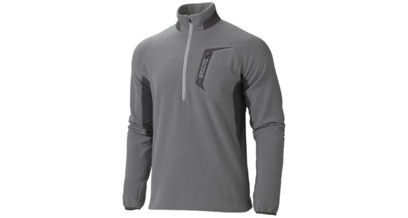 Marmot Alpinist Half Zip - Men's-Cinder/Dark Granite-Large, 785562261235