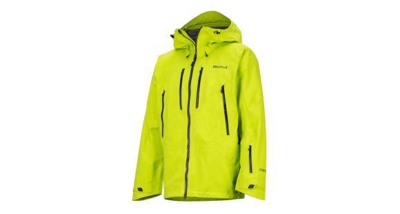 Marmot Alpinist Jacket - Men's, Bright Lime, Small, 30370-4458-S