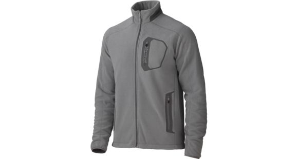 Marmot Alpinist Tech Jacket - Men's-Black/Dark Granite-Medium, 785562301221