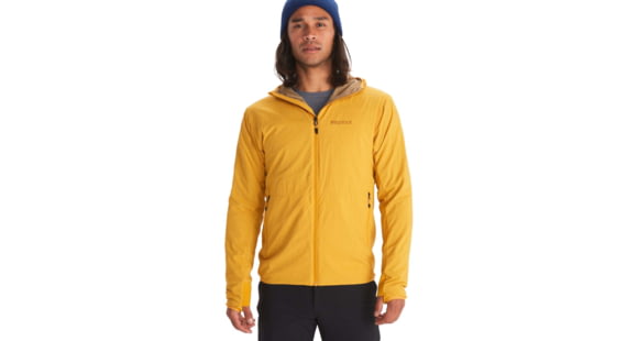 Marmot Alt HB Hoody - Men's, Small, Yellow Gold, M12358-9472-S