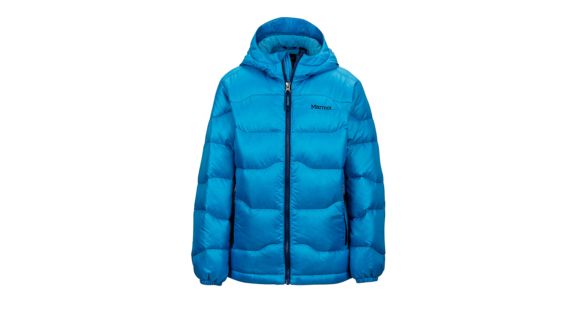 Marmot Ama Dablam Jacket - Boy's-Bahama Blue-Large, 889169127229