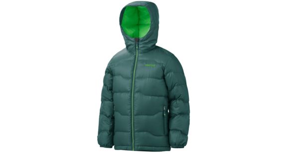 Marmot Ama Dablam Jacket - Boy's-Medium-Deep Forest