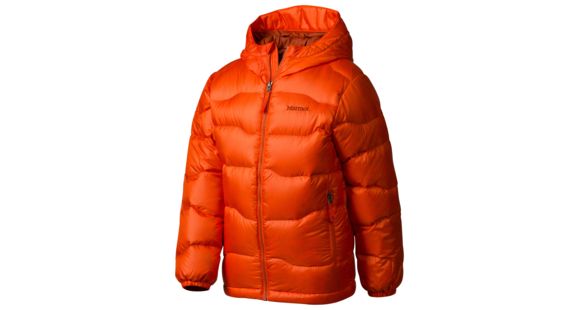 Marmot Ama Dablam Jacket - Boy's-Sunset Orange-Medium, 72040-SUNSET ORANGE-M