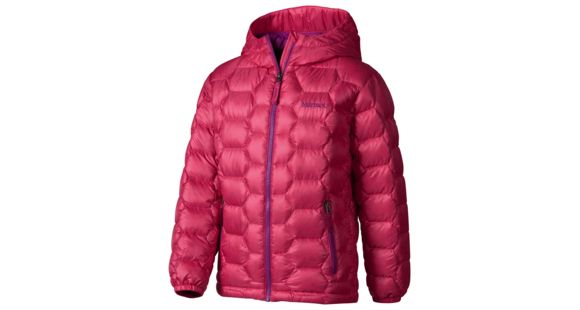 Marmot Ama Dablam Jacket - Girl's-Pink Rock-Large, 785562910546