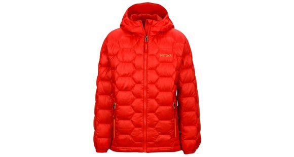 Marmot Ama Dablam Jacket - Girl's-Scarlet Red-Large, 889169142024