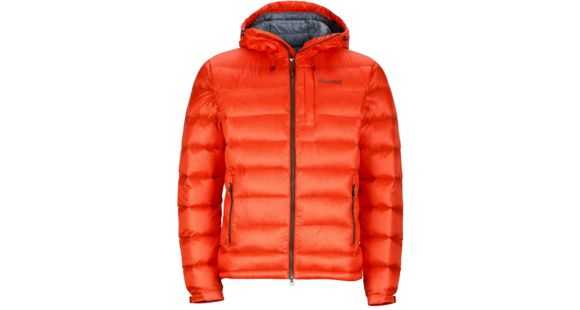 Marmot Ama Dablam Jacket - Men's-Mars Orange-Large, 889169120961