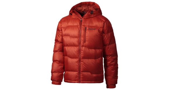 Marmot Ama Dablam Jacket - Men's-Orange Haze-Medium, 785562354821