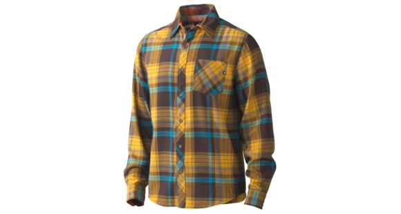 Marmot Anderson Flannel Long Sleeve - Men's-Arctic Navy-Clearance-Small