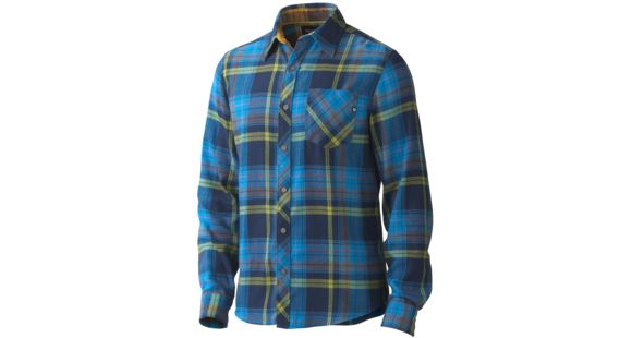 Marmot Anderson Flannel Long Sleeve - Men's-Arctic Navy-X-Large