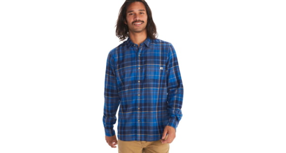 Marmot Anderson Lightweight Flannel - Men's, Medium, Dark Azure, M13559-2059-M