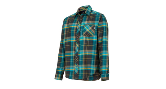 Marmot Anderson Lightweight Flannel - Men's, Large, Dark Coal, 44520-1137-L