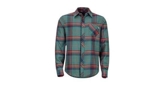 Marmot Anderson Lightweight Flannel - Men's, Small, Mallard Green, 44520-4759-S
