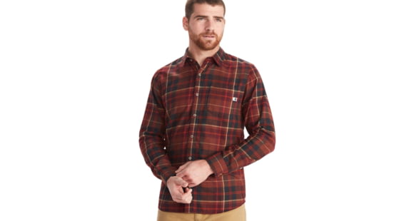 Marmot Anderson Lightweight Flannel - Men's, Large, Port Royal, M13559-6257-L