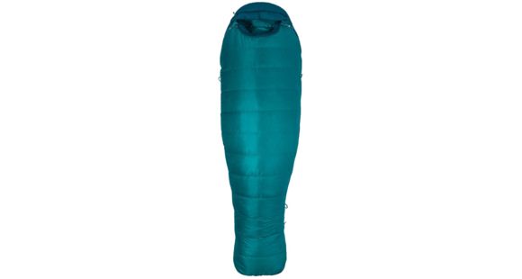 Marmot Angel Fire Sleeping Bag - Womens, Malachite/Deep Teal, Long, Left Zip, 29860-3645-LZ