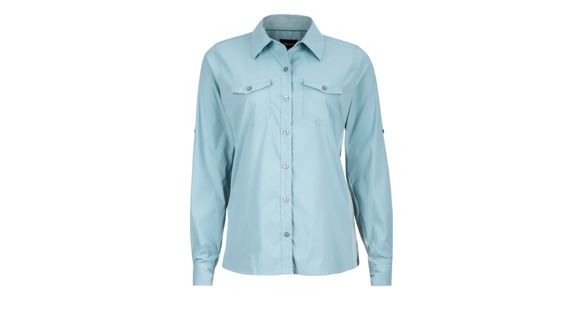 Marmot Annika Long Sleeve Shirt - Women's-Blue Shale-Large, 889169117237