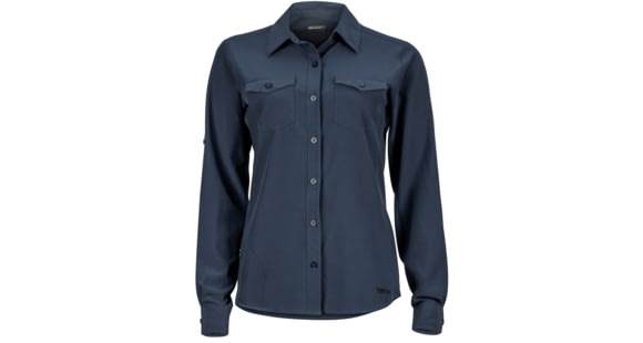 Marmot Annika Long Sleeve Top - Women's, Dark Steel, Small, 56300-1132-S