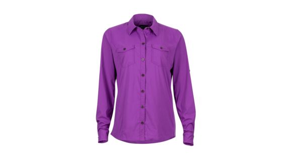 Marmot Annika Long Sleeve Shirt - Women's, Bright Violet, Extra Small, 56300-6238-XS