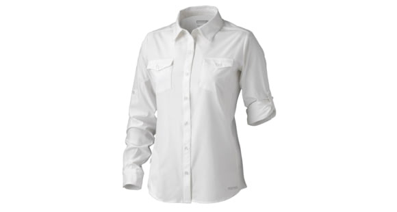 Marmot Annika Long Sleeve Top - Women's, White, Medium, 56300-080-M