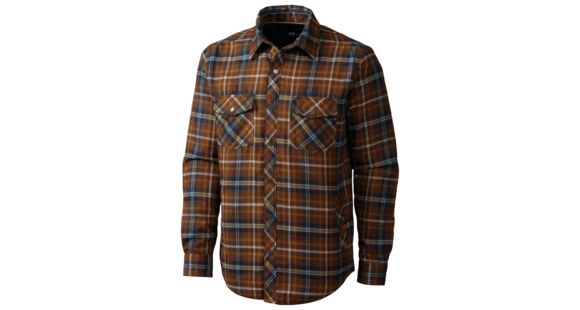 Marmot Arches Insulated Long Sleeve Flannel - Men's-Desert Khaki-XX-Large, 785562402744