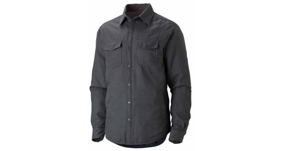 Marmot Arches Insulated Long Sleeve Flannel - Men's-Slate Grey Heather-X-Large