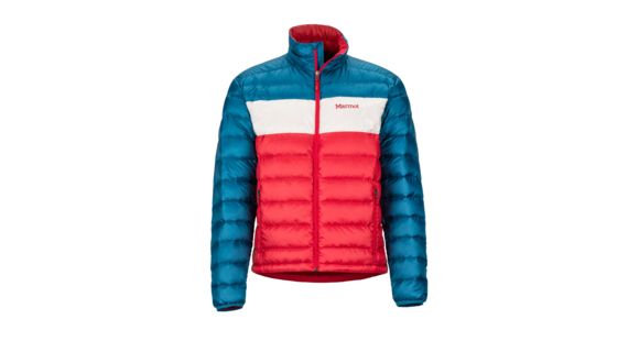 Marmot Ares Jacket - Men's, Team Red/Moroccan Blue, Medium, 71260-7360-M