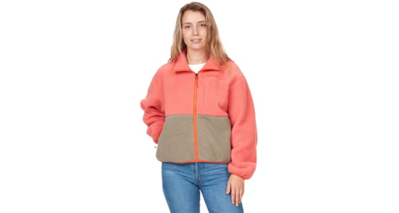Marmot Aros Full-Zip Fleece Jacket - Women's, Medium, Grapefruit/Vetiver, M14618-22495-M