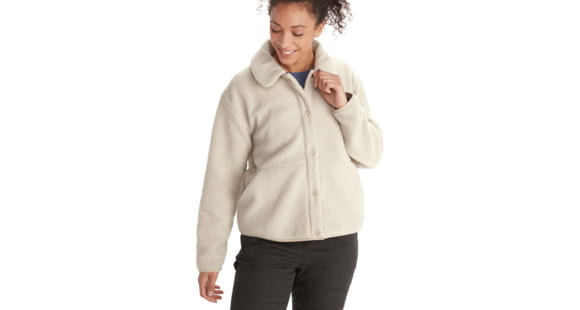 Marmot Aros Full-Zip Fleece Jacket - Women's, Small, Sandbar, M13197-7829-S