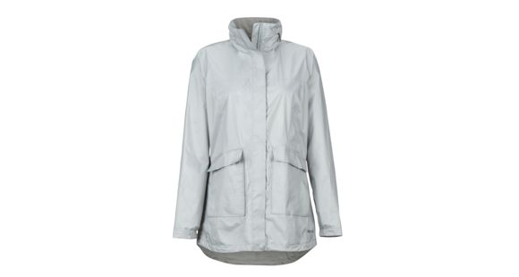 Marmot Ashbury PreCip Eco Jacket - Women's, Bright Steel, Extra Small, 36600-1862-XS