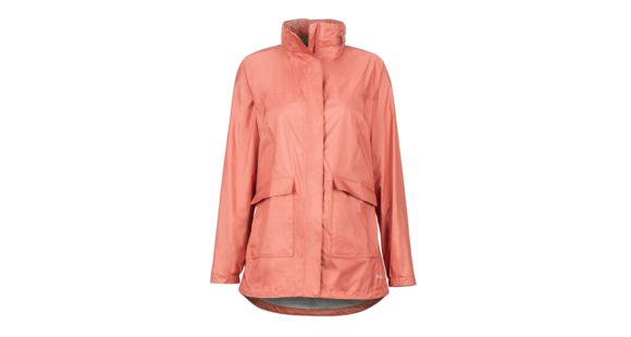 Marmot Ashbury PreCip Eco Jacket - Women's, Coral Pink, Large, 36600-7274-L