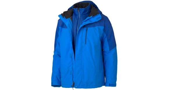 Marmot Bastione Component Jacket - Men's-Large-Green Mustard/Brown Moss
