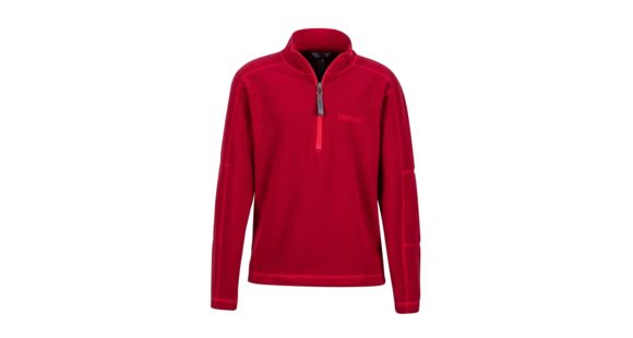 Marmot Boys Rocklin 1/2 Zip Jacket, Sienna Red, Extra Large, 83960-6005-XL