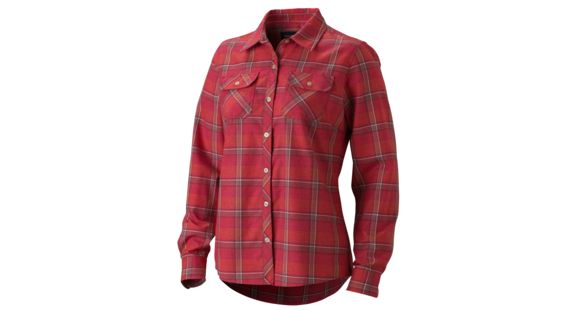 Marmot Bridget Flannel Long Sleeve - Women's-Raspberry-X-Small, 5510-RASPBERRY-XS