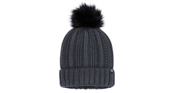 Marmot Bronx Pom Hat - Women's, Dark Steel, One Size, 14760-Dark Steel-ONE-DEMO