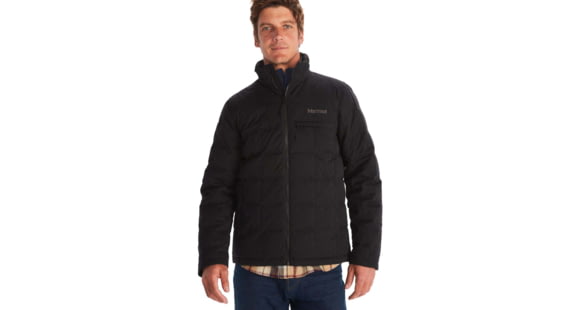 Marmot Burdell Jacket - Men's, Black, Large, M13175-001-L