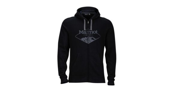 Marmot Burnside Hoody - Men's-Black-Medium