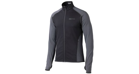 Marmot Caldus Jacket - Men's-Black/Slate Grey-Small, 785562474819