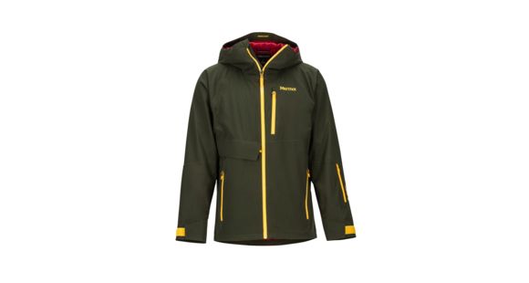 Marmot Castle Peak Jacket - Men's, Rosin Green/Golden Leaf, Medium, 74290-RG/GL-M-DEMO