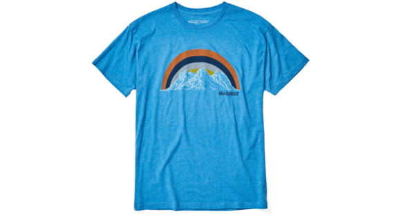 Marmot Clove Hitch Short Sleeve T-Shirt - Men's, Royal Heather, Medium, 41820-8556-M